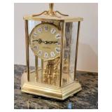 Seth Thomas Brass Carriage Mantel Clock
