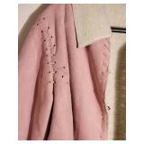 Pink Ultra Suede Pink Light Jacket ~ size XL