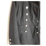 Laundry Black Wool Double Breasted Coat ~ size 6, NWT