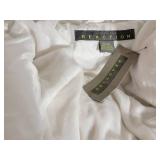 Kenneth Cole Reaction White Hooded Jacket ~ size XXL, NWT