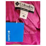 Columbia Hot Pink Hooded Jacket ~ size S, NWT