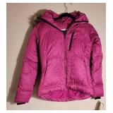 Columbia Hot Pink Hooded Jacket ~ size S, NWT