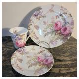 Victoria and Albert Museum China Dinnerware Service ~ Brompton Rose