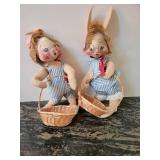 Sweet Anna Lee Mr and Mrs Bunny Dolls
