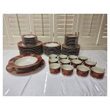 Mikasa "Mystic Fruit" Dinnerware Service for Twelve