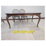 Ethan Allen Colonial Spindle Dining Table Set