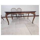 Ethan Allen Colonial Spindle Dining Table Set