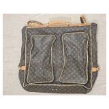 Faux Louis Vuitton Monogram Canvas Suit Garment Bag