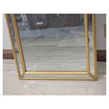 Ethan Allen Italian Gilt Arch-Top Wall Mirror (26" X 44")