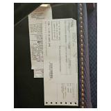 Nailhead-Trim Navy Office Chair by Leland Manufacturing