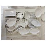 White Proclaim Sushi & Appetizer Serving Dishes Collection
