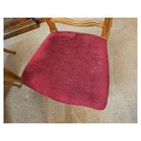 Elegant French Provincial Dining Table with Cane-Back Chairs