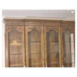 Tomlinson Furniture Five-Piece Breakfront Display Cabinet