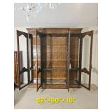 Tomlinson Furniture Five-Piece Breakfront Display Cabinet