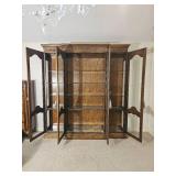 Tomlinson Furniture Five-Piece Breakfront Display Cabinet