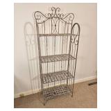 Scrolled Wire Folding Baker’s Rack Unit B
