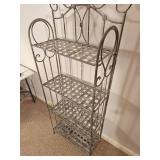 Scrolled Wire Folding Baker’s Rack Unit B