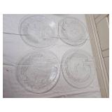 1980s Portuguese Glass Plates by Jose Carvalho Gama Diniz (Approx. 40 Pieces)