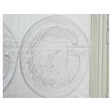 1980s Portuguese Glass Plates by Jose Carvalho Gama Diniz (Approx. 40 Pieces)