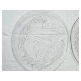 1980s Portuguese Glass Plates by Jose Carvalho Gama Diniz (Approx. 40 Pieces)