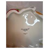 Decorative Rooster Figurines Pair