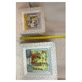 Whimsical Shopping Theme Square Plates and Trays Collection - (28)