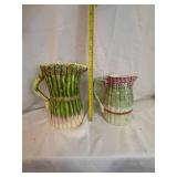 Certified International Asparagus Motif Serving and Tableware Set - (5)