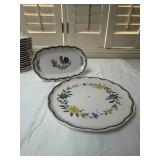Nikko Rooster Pattern Dinnerware and Serving Set - (76)