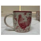QueenÕs Red Rooster Dinnerware Set Made in Malaysia