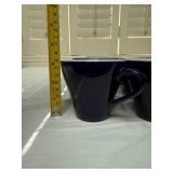 Blue and White Herb Motif Decorative Charger Plate