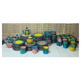 Outta Hand by Amy Hetrick Colorful Ceramic Tea and Dinnerware Collection