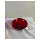 Set of Twelve Ruby Red Dessert or Sherbet Cups with Boxes