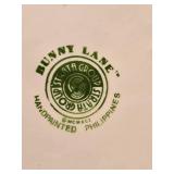 Bunny Lane Stratford Group Rabbit Serving Bowl & Rabbit Napkin Ring Set