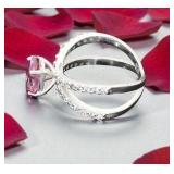 Beautiful Setting 2.00 Ct CertifiedMarquise Pink Diamond Ring!