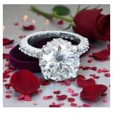 Gorgeous 4.60 Ct Diamond Solitaire Ring