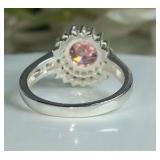 Certified 1.75 Ct Pink Diamond Ring