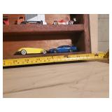 Large Display shelf and over 140+ Hot Wheel, Match Box and More!!