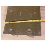 Vintage Metal Card Filing Cabinet