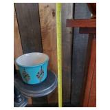 Lovely Mid Modern Plant Pots with 2 stands