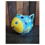 Beautiful Large Decor Fish Water Pitcher / Great Color!!