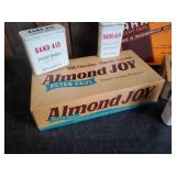 Fun Collection of Vintage Product Containers, Candy Boxes, Beer Can, Band Aid Tins