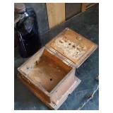 Antique Lot of wooden Boxes, Rare Barbed Wire and More!!