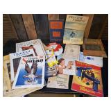 Super fun Collection for vintage Magazines and Paperwork