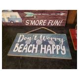 Large group of fun Cabin/Camping Signs