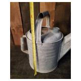 Solid Vintage Galvanized Watering Can