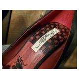 Beautiful Size 8 Unused Womens high heels / Very Collectible Ed Hardy Brand