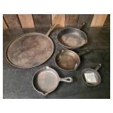 Large lot of Cast Iron Pans