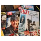 Large Lot of Vintage Popular Mechanics and Popular Science Magazines - Boats Cars and Snowmobiles