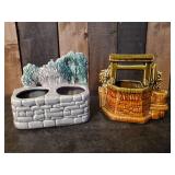 2 Very Collectible McCoy Planters