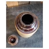 1982 Vintage Weir Crock Jar with Lid